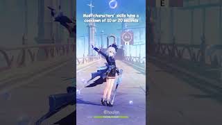 Most Characters skill have a cooldown of 10 or 20 seconds... #genshinimpact #hoyocreators