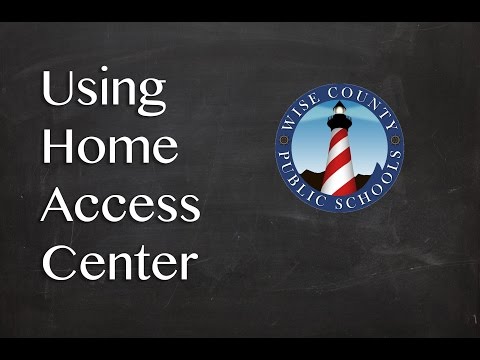 Using Home Access Center