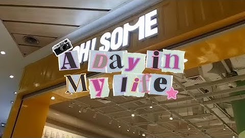 TUGAS INFORMATIKA — 🎀 A Day in My Life — Weekend Edition 🌼✨