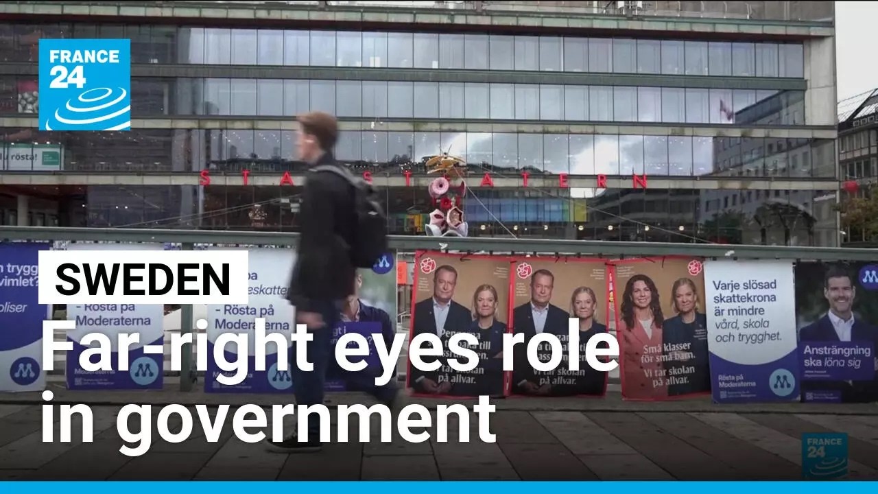 Swedish far-right eyes role in government • FRANCE 24 English