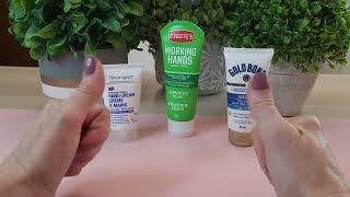 A Comparison of Three Hand Creams for Chapped Skin - O-Keefe's, Gold Bond, Neutrogena Norwegian