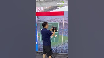 Quick fixes with our Magnetic LED Display! 🧲 #Shorts #leddisplay  #topdance #ledscreen
