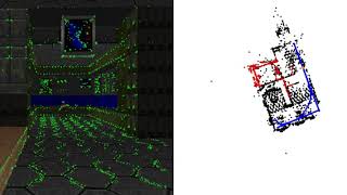 Visual SLAM in VizDoom