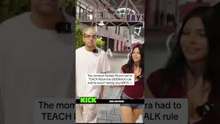 The moment Daniela Rivera had to TEACH N3on the SIDEWALK rule and he wasn’t taking any HINTS 👀
