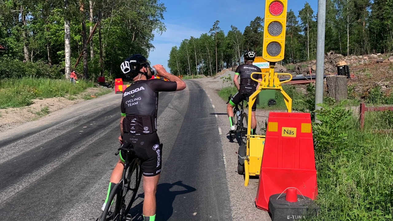 #minvättern med Skoda cycling team