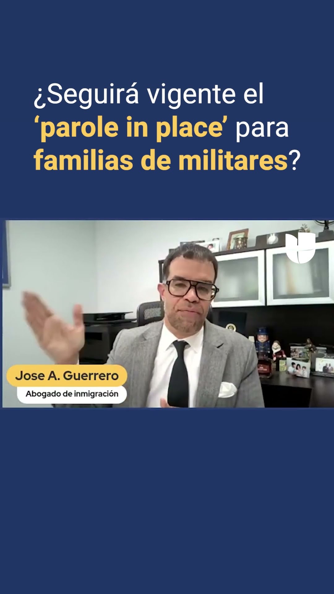 ¿Sigue vigente el 'parole in place' para familias de militares?: abogado responde
