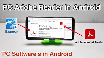 Install & Run Adobe Acrobat Reader Software in Android Smartphone Using Exagear Windows Emulator