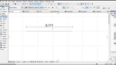 SETTING DIMENSIONS IN ARCHICAD