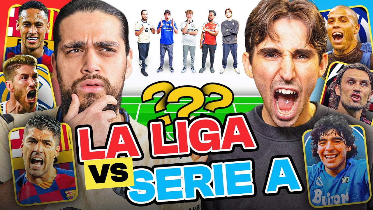 LA LIGA v SERIE A: COMBINED XI