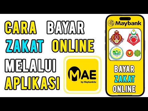 Cara Bayar Zakat Fitrah Online guna MAE