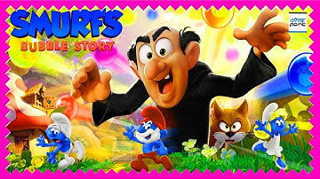 Smurfs Bubble Shooter Gameplay Level 1 - 15 REWIND ✨ ( बुलबुला शूटर मुक्त खेल ) @GamePointPK