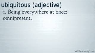 ubiquitous - definition