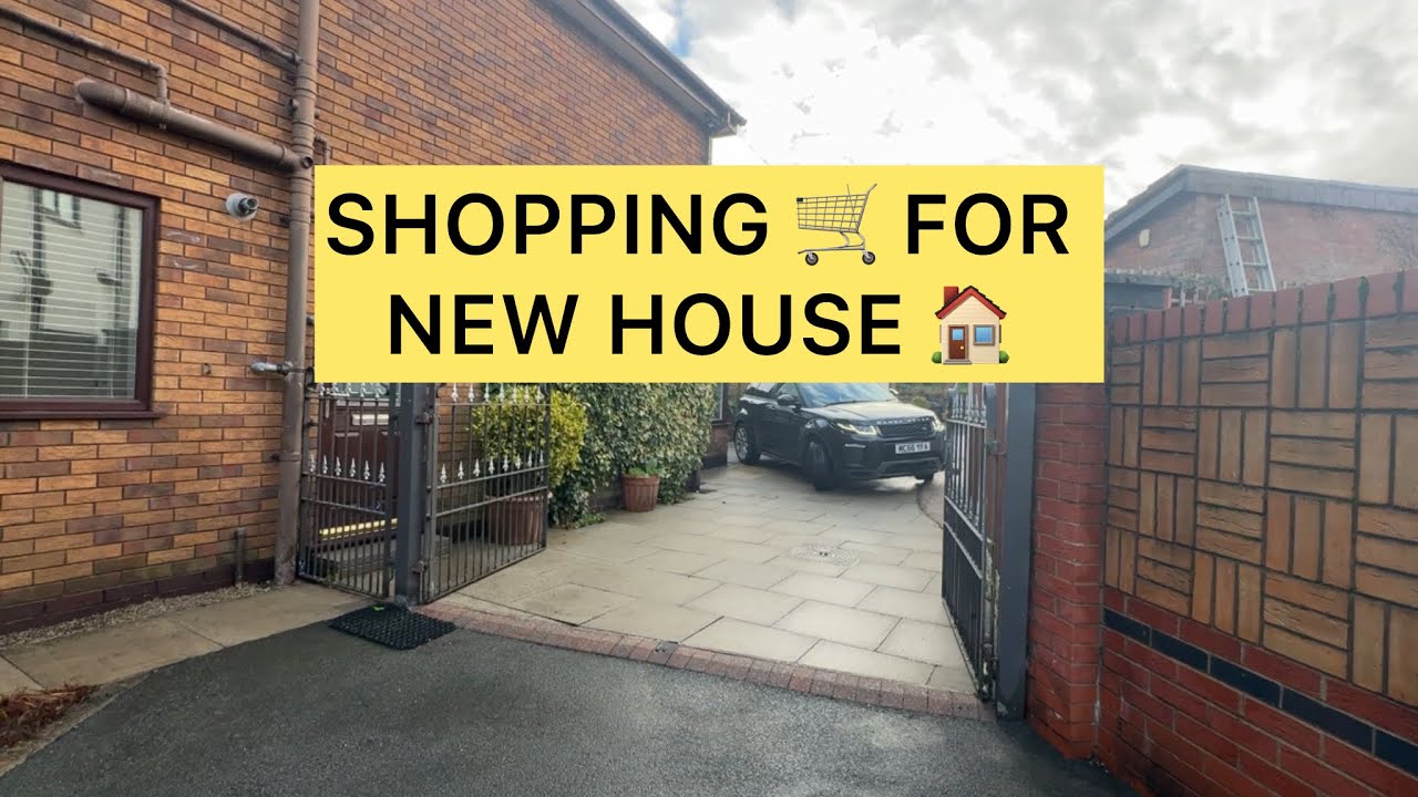 SHOPPING FOR MY NEW HOUSE IN UK ❤️🇬🇧