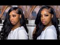 How To : Easy Side Part Quick Weave | Beginner Friendly | Natural Quick Weave