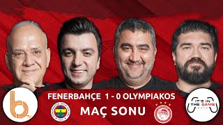 Fenerbahçe 1-0 Olympiakos Maç Sonu Bışar Özbey Rasim Ozan Ahmet Çakar Ümit Özat