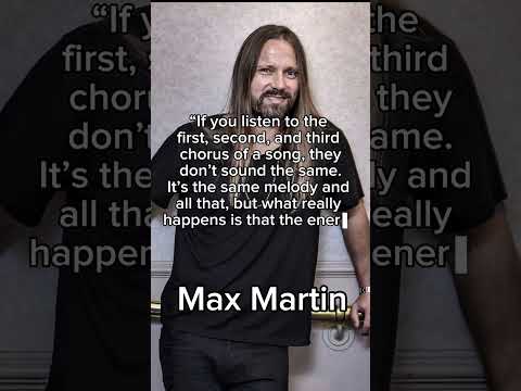 Max Martin Quote