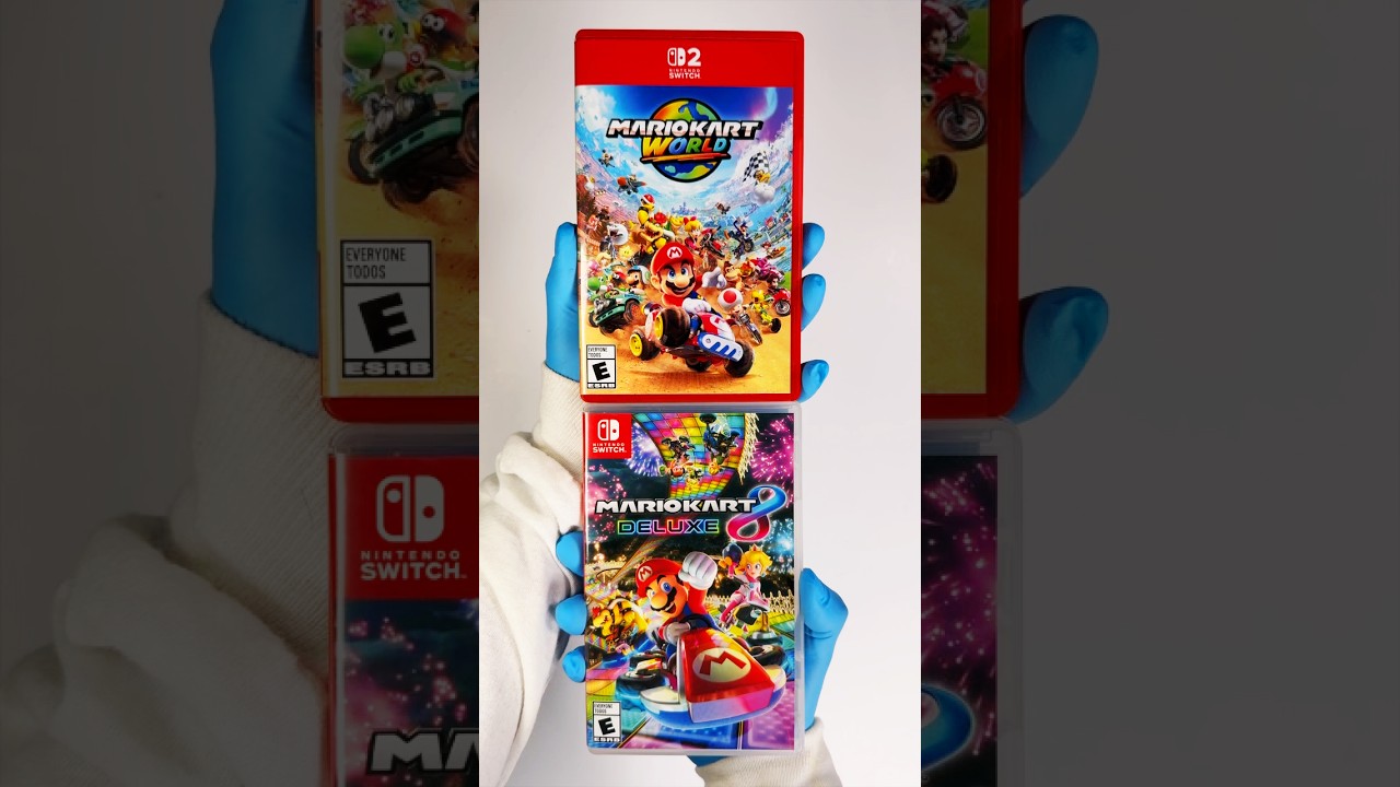 Mario Kart 8 Deluxe & Mario Kart World Nintendo Switch 2 