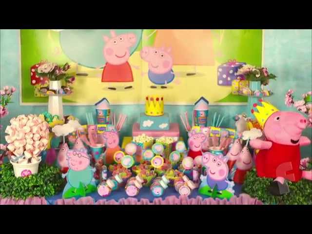 Casa da Peppa Pig  Festa peppa pig ideias, Festa infantil peppa