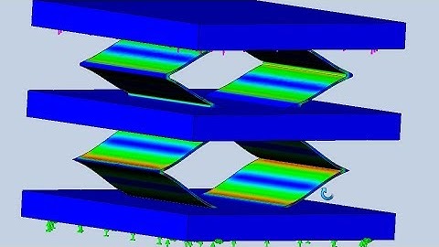 SolidWorks Finite Elements Structural Simulation - Spring Sharp Vs Rounded Edge Demonstration