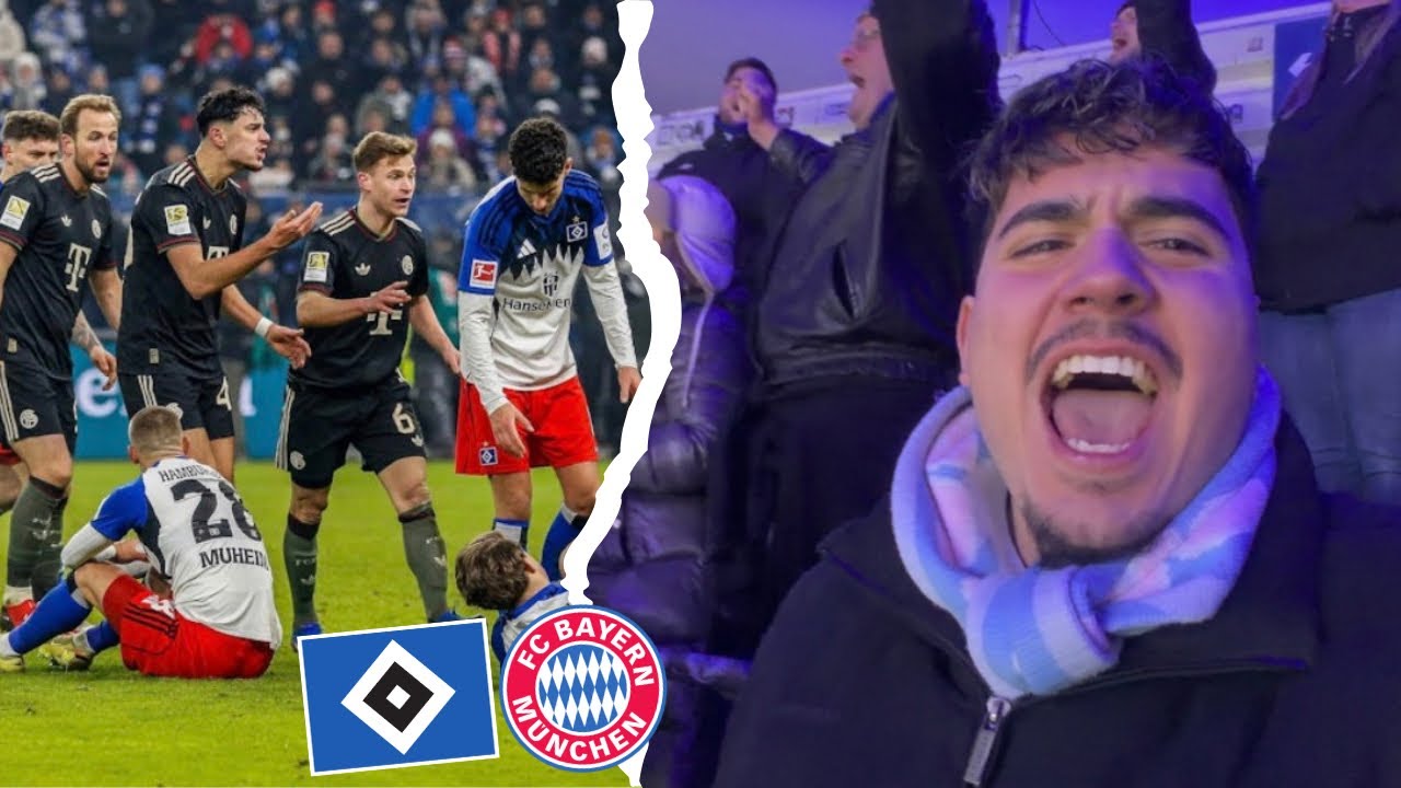 Hamburger SV vs. FC Bayern München -  Stadionvlog🔥 I WAS FÜR EIN ERLEBNIS😱😍