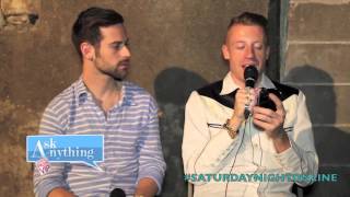 Macklemore and Ryan Lewis, On Their Favorite Sneakers ​​. Ask Anything Chat