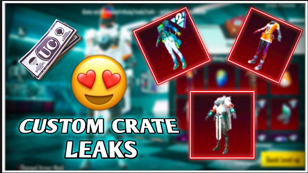 UPCOMING CUSTOM CRATE LEAKS || NEXT CUSTOM CRATE LEAKS || CHARGED ARMOR SET || PUBG MOBILE INDIA