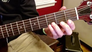 Driverse License Verse guitar tutorial