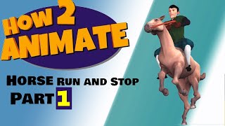 How to Animate a Horse in Maya - Part 1 - HOW2Animate