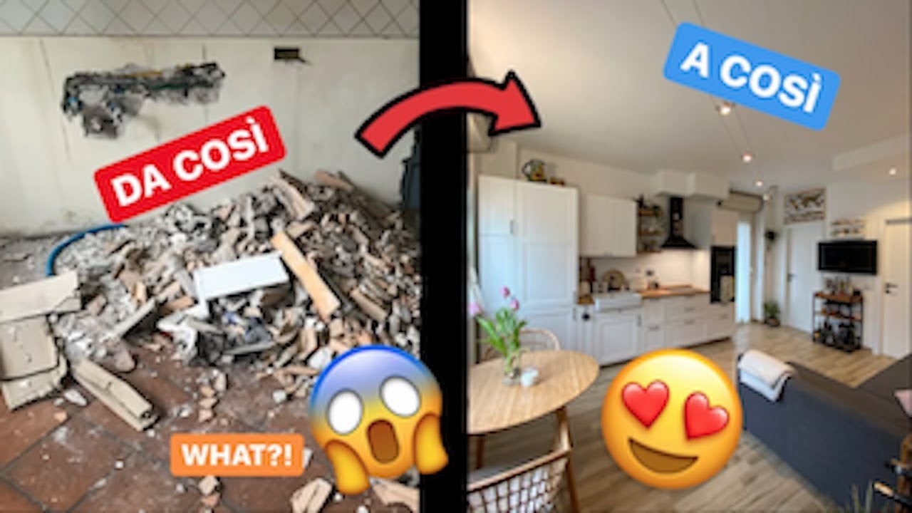 HOME TOUR || LA TRASFORMAZIONE DELLA NOSTRA CASA DOPO 1 ANNO! - YouTube