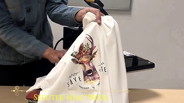 Seeutek Heat Press Machine - LED Control Box Version