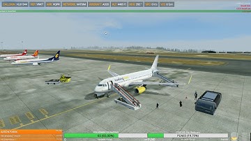 Skrót: PREPAR3D v4.3 VATSIM a320 KATHMANDU NEPAL VNNT TO VQPR(PARO BHUTAN)