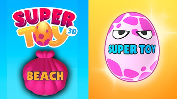 SUPER TOY 3D: Beach - Gameplay ALL LEVELS | Android and iOS