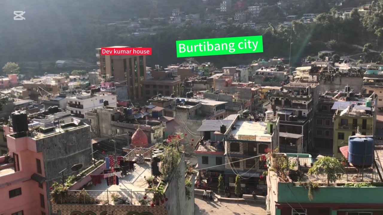 Burtibang city visit gardaii daii snga baglung ko dev kumar nepali ko ...