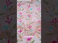 fabric painting floral pattern #handmade #art #shorts