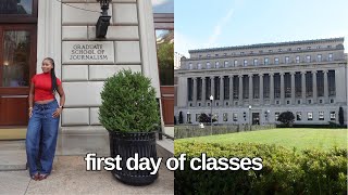MY FIRST DAY OF GRAD SCHOOL | COLUMBIA UNIVERSITY