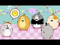 Molang | The Halloween Party With Molang And Piu Piu | Funny Cartoons For Kids