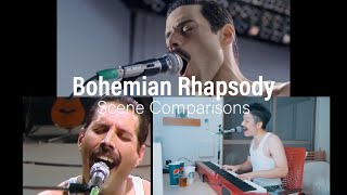 Bohemian Rhapsody | Live AID Scene Comparisons