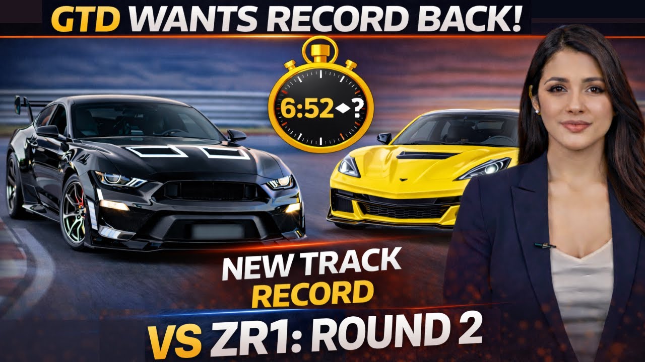 Mustang GTD возвращается на Нюрбургринг, чтобы сразиться с Corvette ZR1 