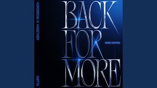 TXT (투모로우바이투게더) 'Back for More (with Anitta) - House Remix'  Audio