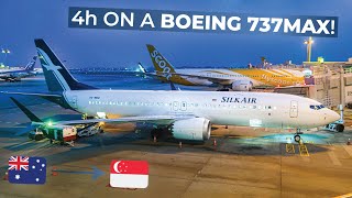TRIPREPORT | Silk Air (ECONOMY) | Boeing 737 MAX 8 | Darwin - Singapore