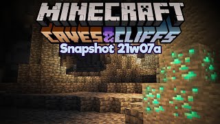 Searching for Diamonds in Grimstone Caves! ▫ Minecraft 1.17 Snapshot 21w07a ▫ Caves & Cliffs Update