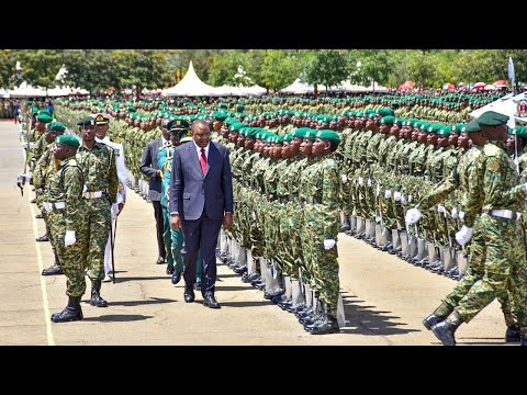 President Uhuru Presides Over NYS Pass Out Parade