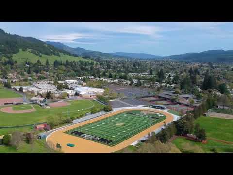 DRONE VIDEO: Maria Carrillo High School in Santa Rosa CA