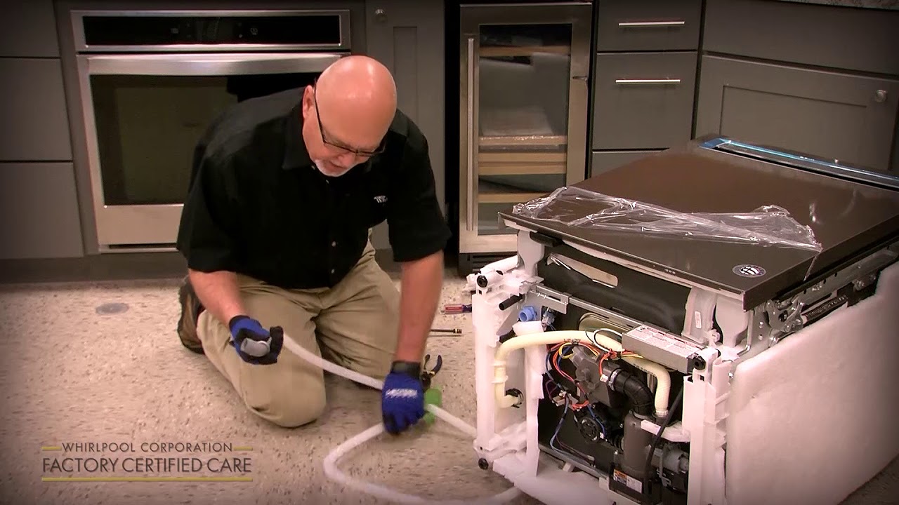 DISHWASHER DRAIN HOSE INSTALLATION (2020 REDESIGN) - YouTube