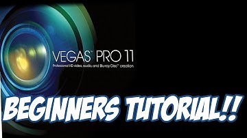 Sony Vegas Pro 11 - Beginners Tutorial -