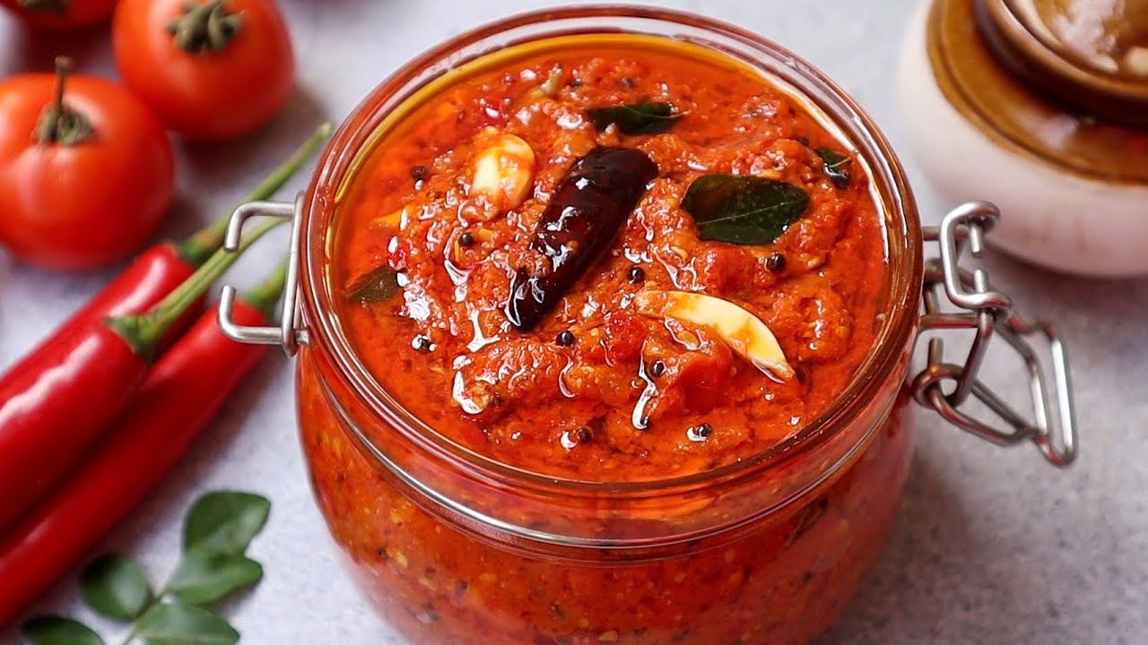 టమాటో పండుమిరపకాయ పచ్చడి అప్పటికప్పుడు చేసిన సంవత్సరం నిల్వ ఉంటుంది😋Tomato Pandu Mirapakaya Pachadi