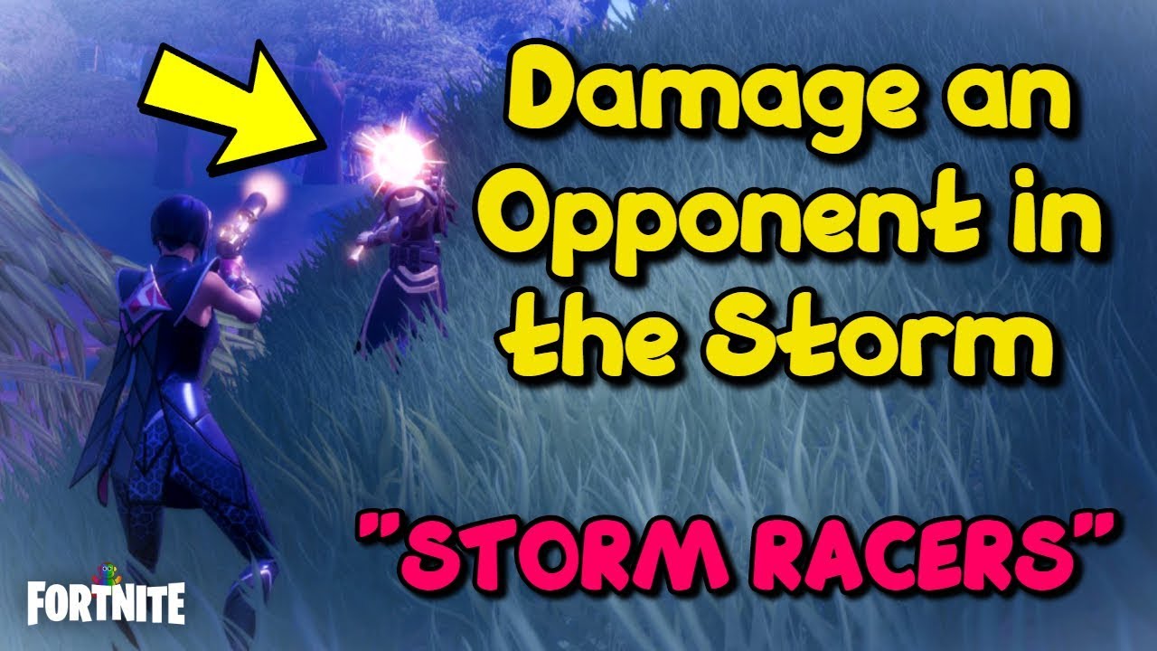 Fortnite Storm Racers Damage an Opponent in the Storm YouTube
