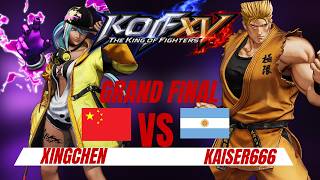 KOF XV : XINGCHEN vs KAISER666 : GRAND Final : 2 EWC Spots | SWC |  THE KING OF FIGHTERS XV : #kofxv