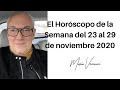 El Horóscopo de la Semana del 23 al 29 de noviembre 2020