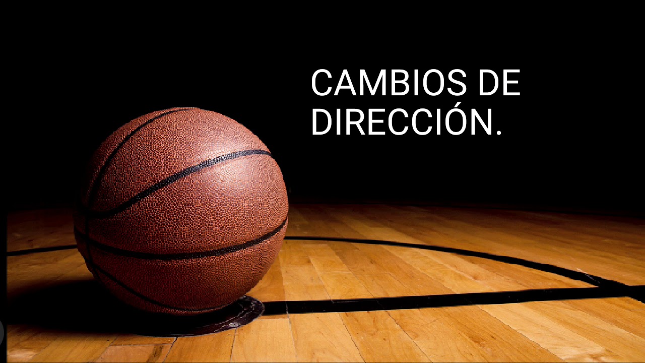 Cambios de dirección en baloncesto